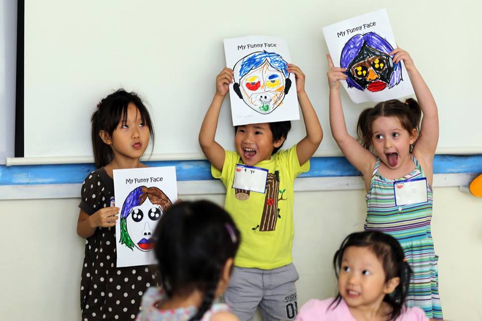 Students engaged in activity